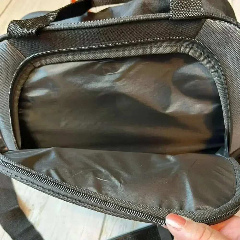 Rockland Canvas Carry On Bag NWT Black Small Travel Duffel Underseat Cargo Tote